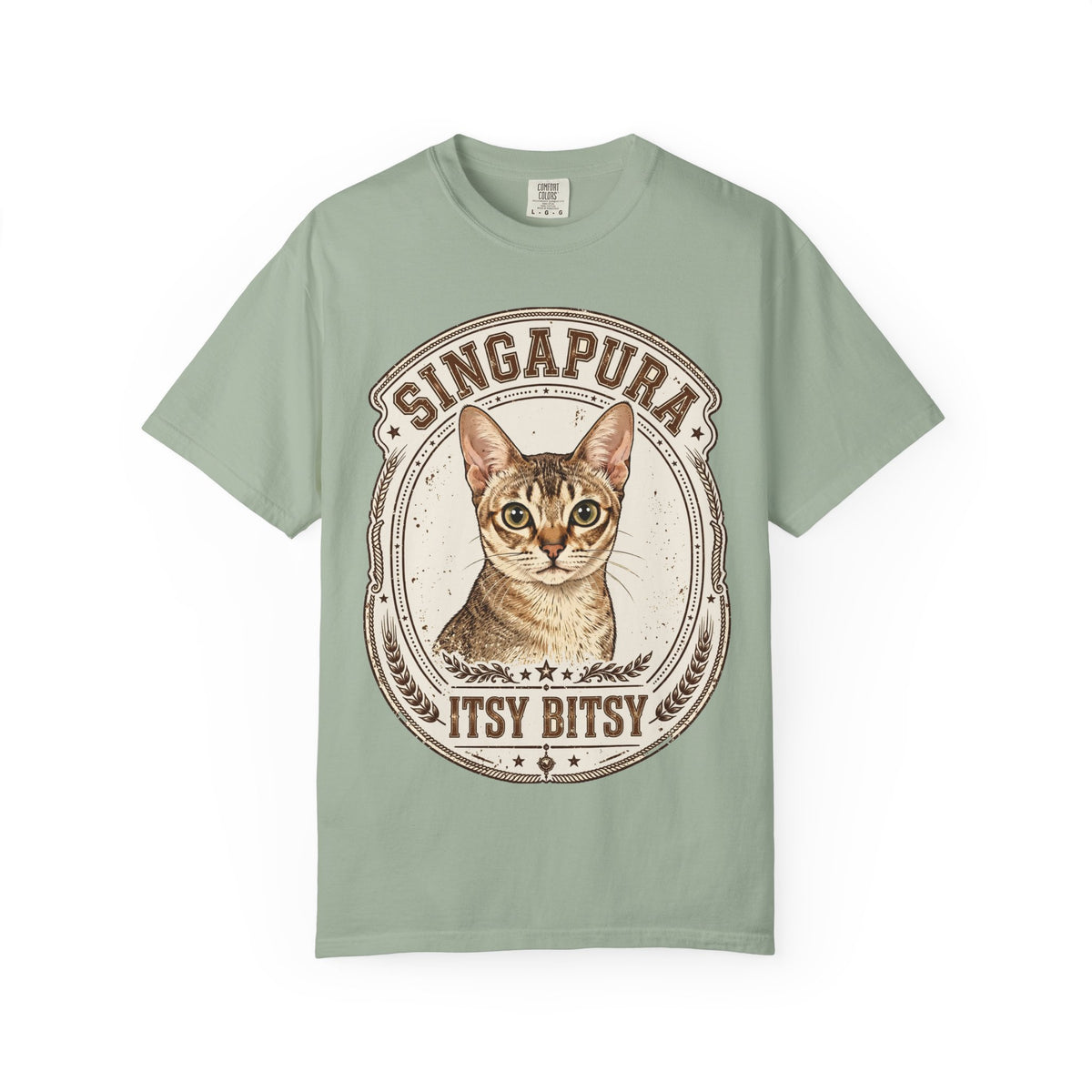 'Itsy Bitsy' Singapura Cat T-Shirt — alternate view