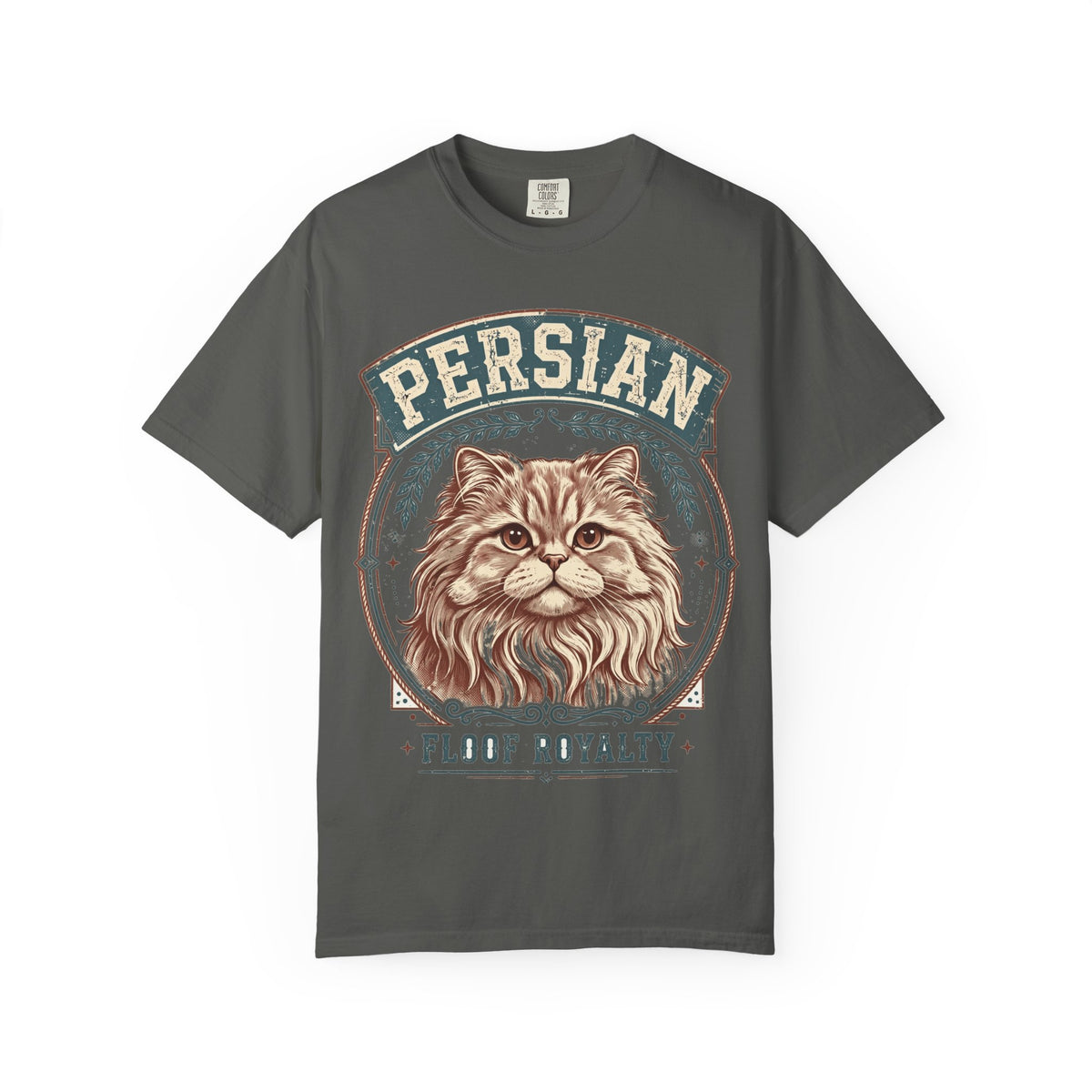 'Floof Royalty' Persian T-Shirt — alternate view