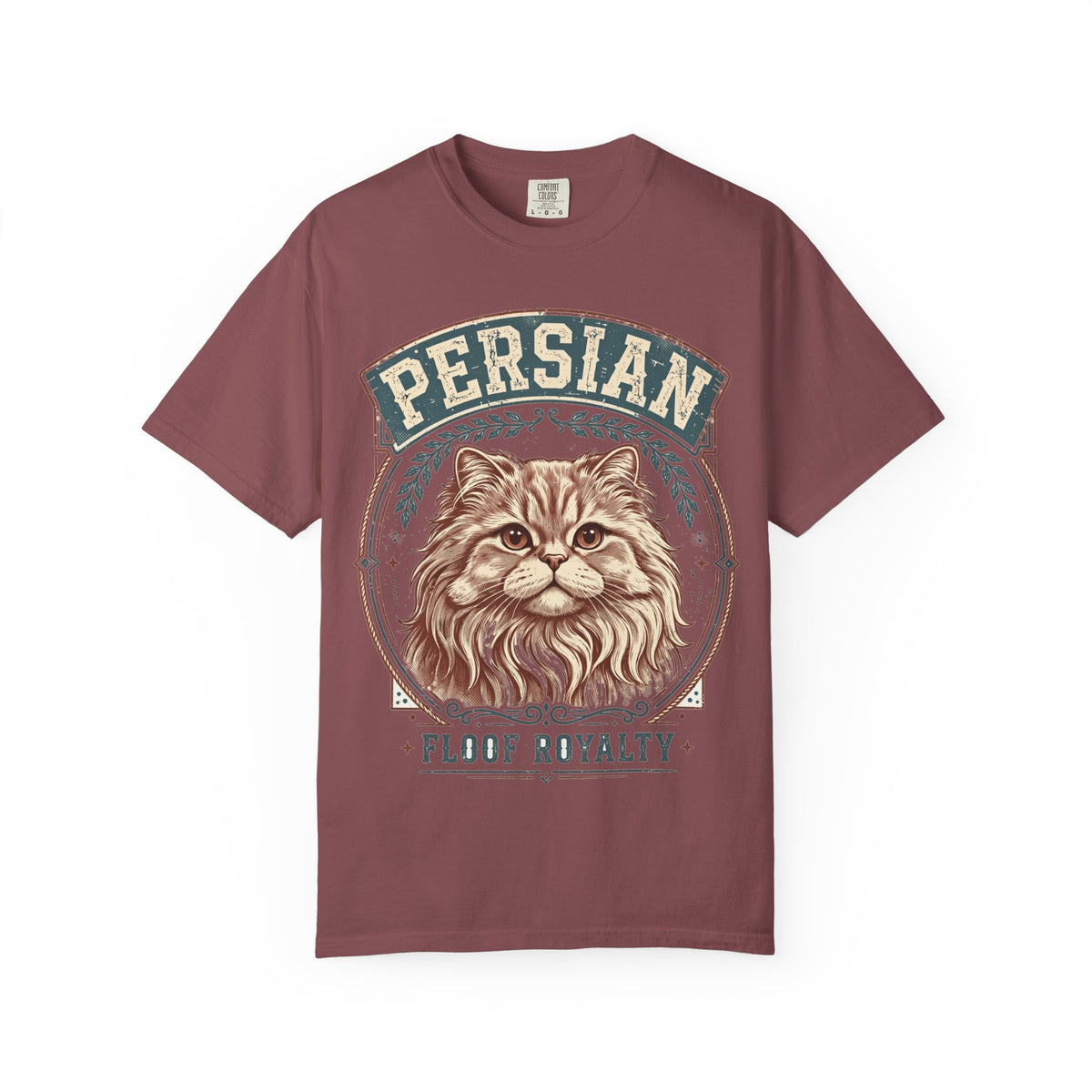 'Floof Royalty' Persian T-Shirt — alternate view