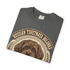 'Fluffy Comrade' Russian Tsvetnaya Bolonka T-Shirt — alternate view