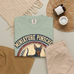 'Tiny King' Miniature Pinscher T-Shirt — alternate view