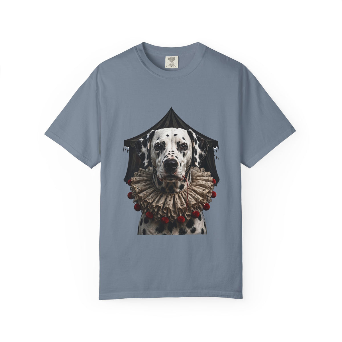 Dalmatian Creepy Clown Halloween Tee