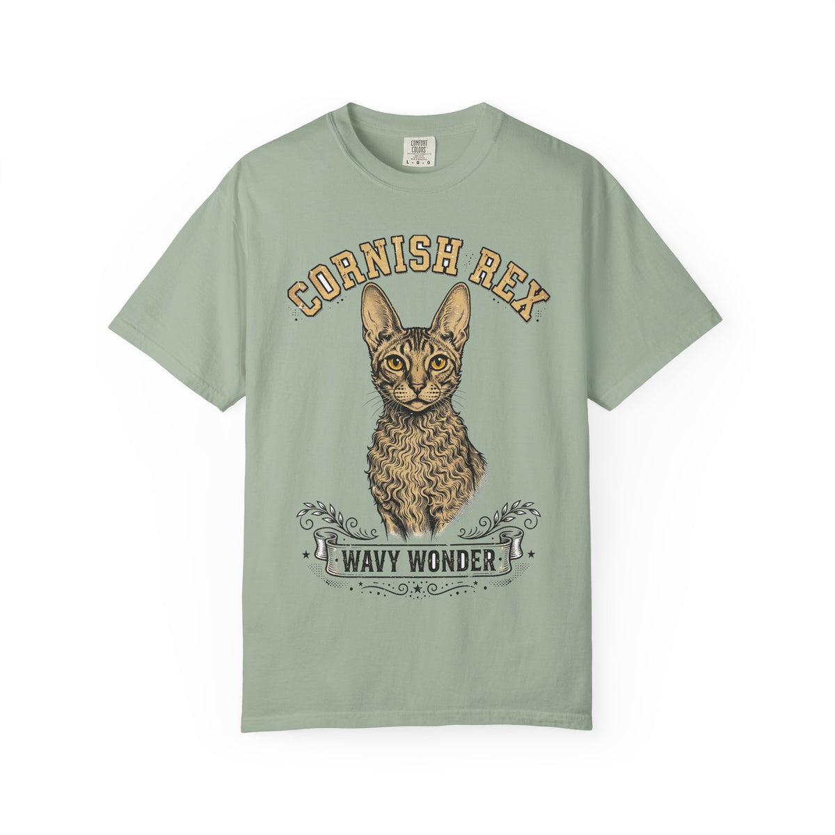 Cornish Rex Wavy Wonder Tee