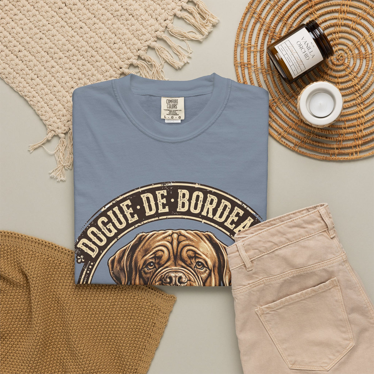 'Heart-Melter' Dogue de Bordeaux T-Shirt — alternate view