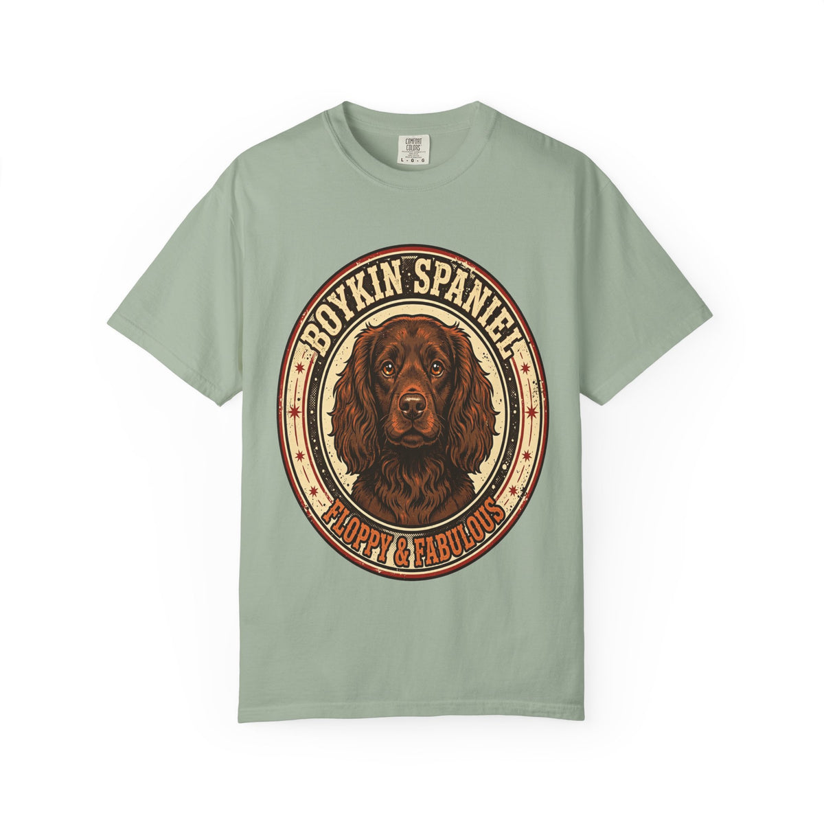 'Floppy & Fabulous' Boykin Spaniel T-Shirt — alternate view