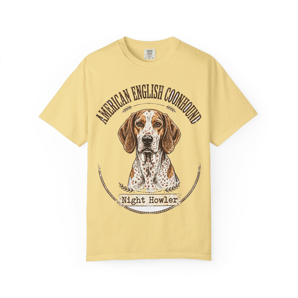American English Coonhound Night Howler Tee