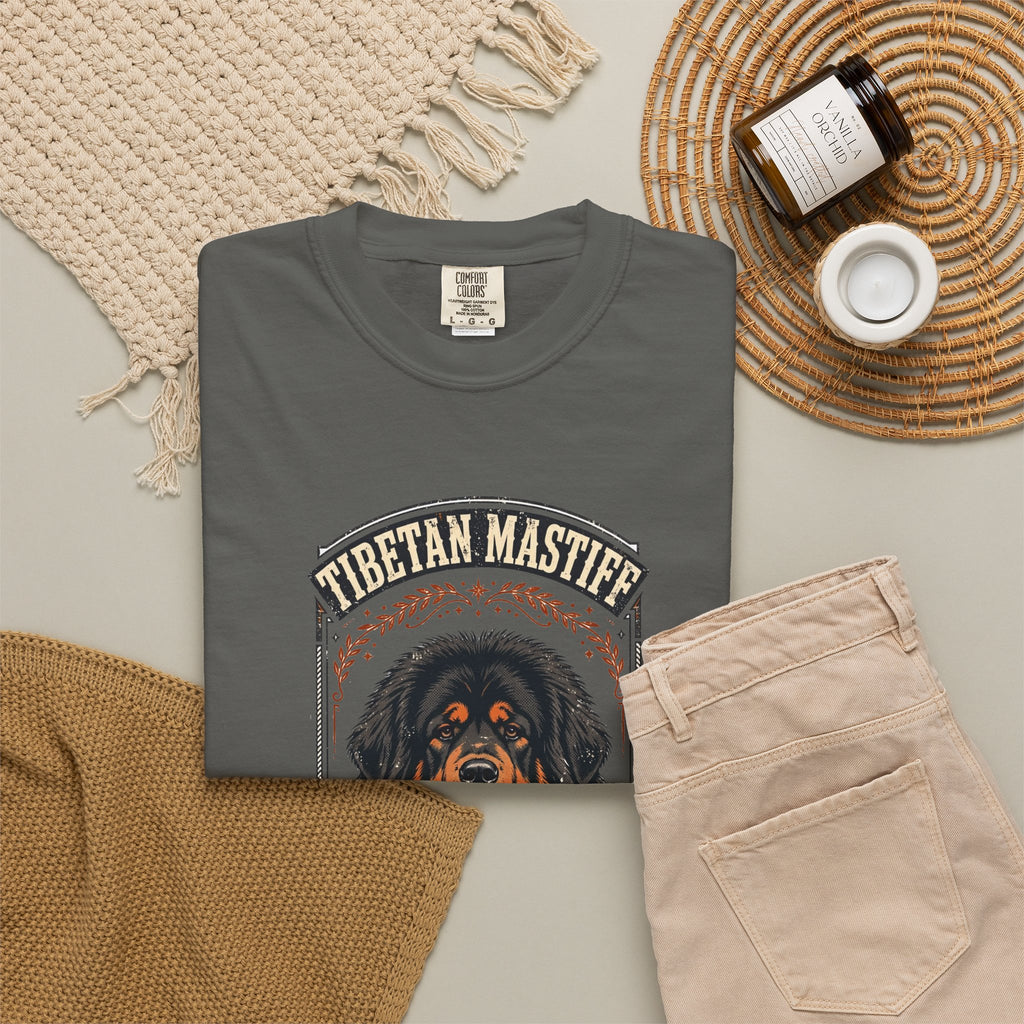 'Mane Attraction' Tibetan Mastiff T-Shirt — alternate view