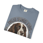 'Spring Loaded' English Springer Spaniel T-Shirt — alternate view