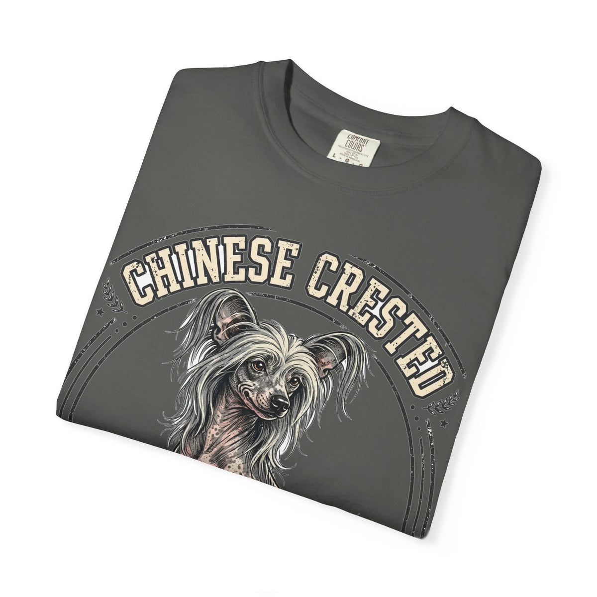 'Barely There' Chinese Crested T-Shirt — alternate view