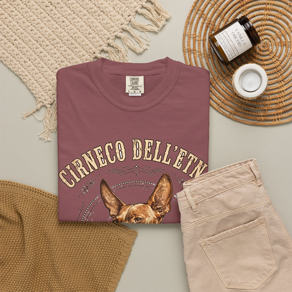 'Sicilian Swift' Cirneco dell'Etna T-Shirt — alternate view
