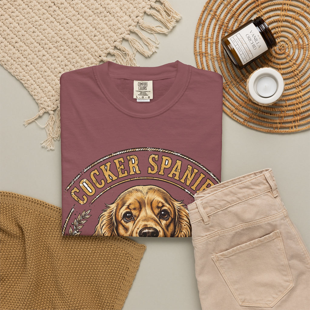'Cocker Charm' Cocker Spaniel Cocker Charm T-Shirt — alternate view