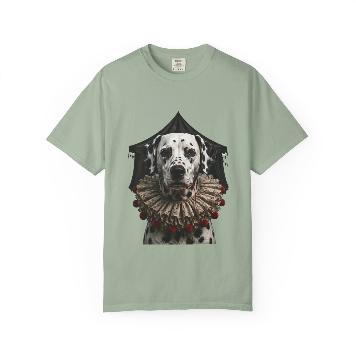 Dalmatian Creepy Clown Halloween Tee