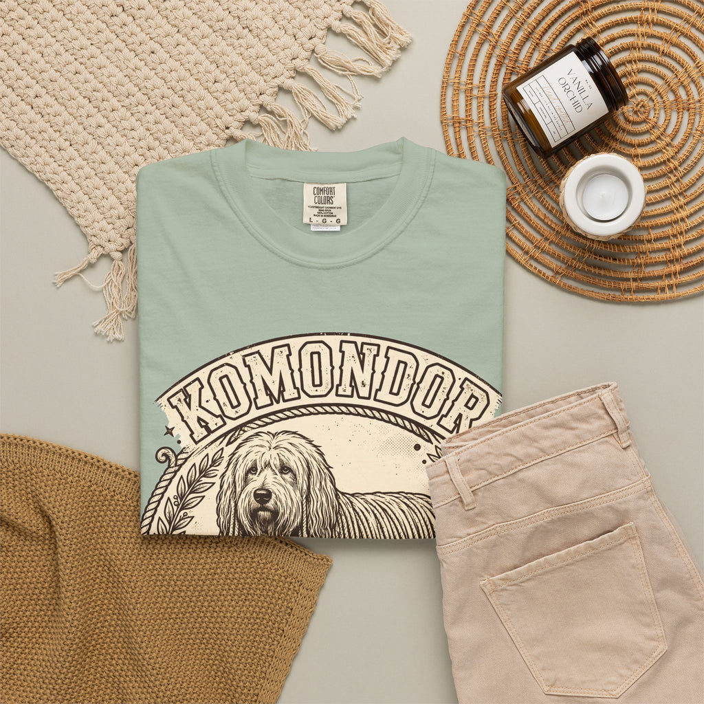 'Mop Squad' Komondor T-Shirt — alternate view