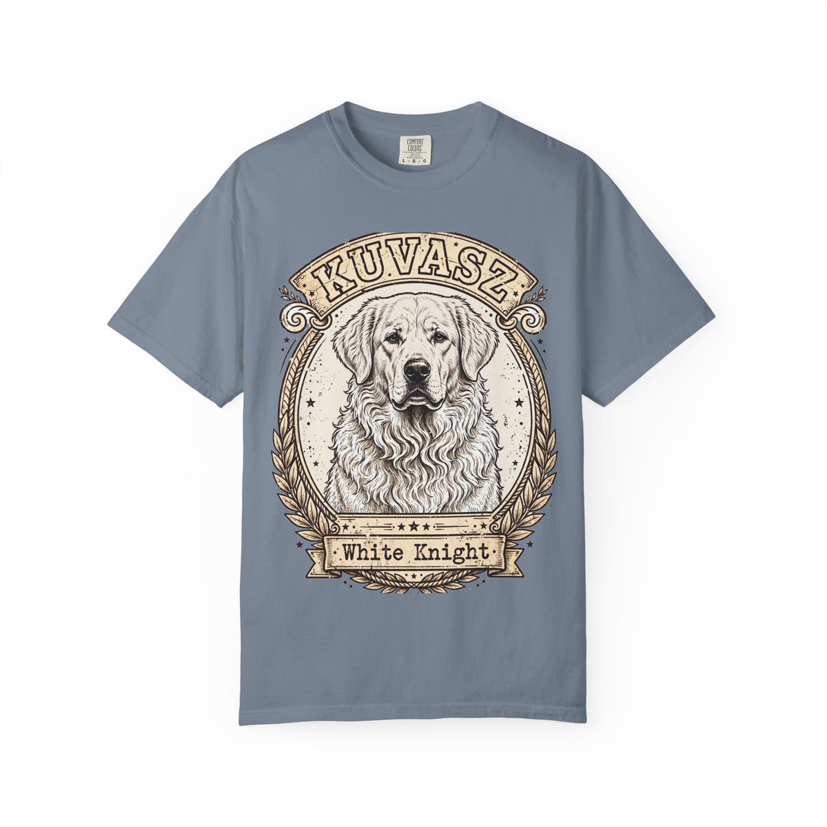 'White Knight' Kuvasz T-Shirt — alternate view