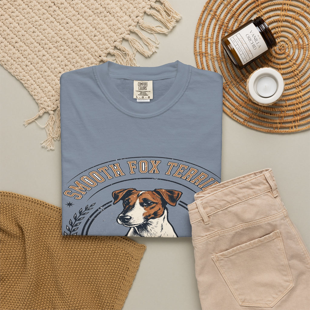 'Dapper Rascal' Smooth Fox Terrier T-Shirt — alternate view