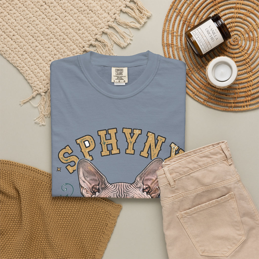 'Naked And Proud' Sphynx T-Shirt — alternate view