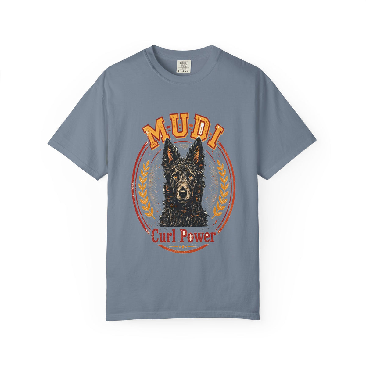 'Curl Power' Mudi T-Shirt — alternate view