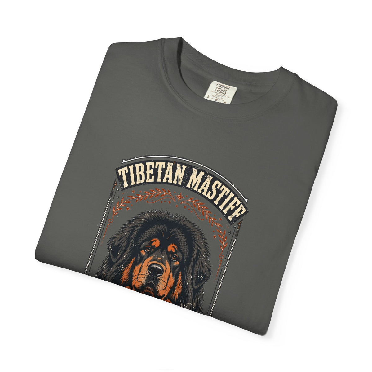 'Mane Attraction' Tibetan Mastiff T-Shirt — alternate view