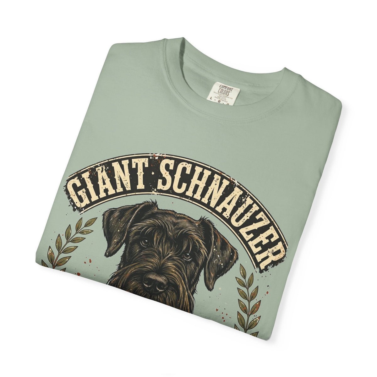 'Bearded Protector' Giant Schnauzer T-Shirt — alternate view