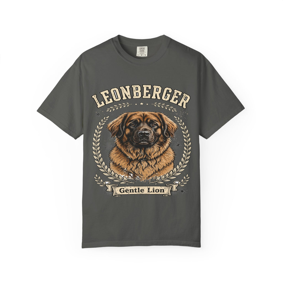 'Gentle Lion' Leonberger T-Shirt — alternate view