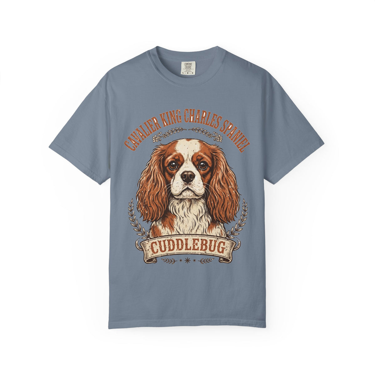 'Cuddlebug' Cavalier King Charles Spaniel T-Shirt — alternate view