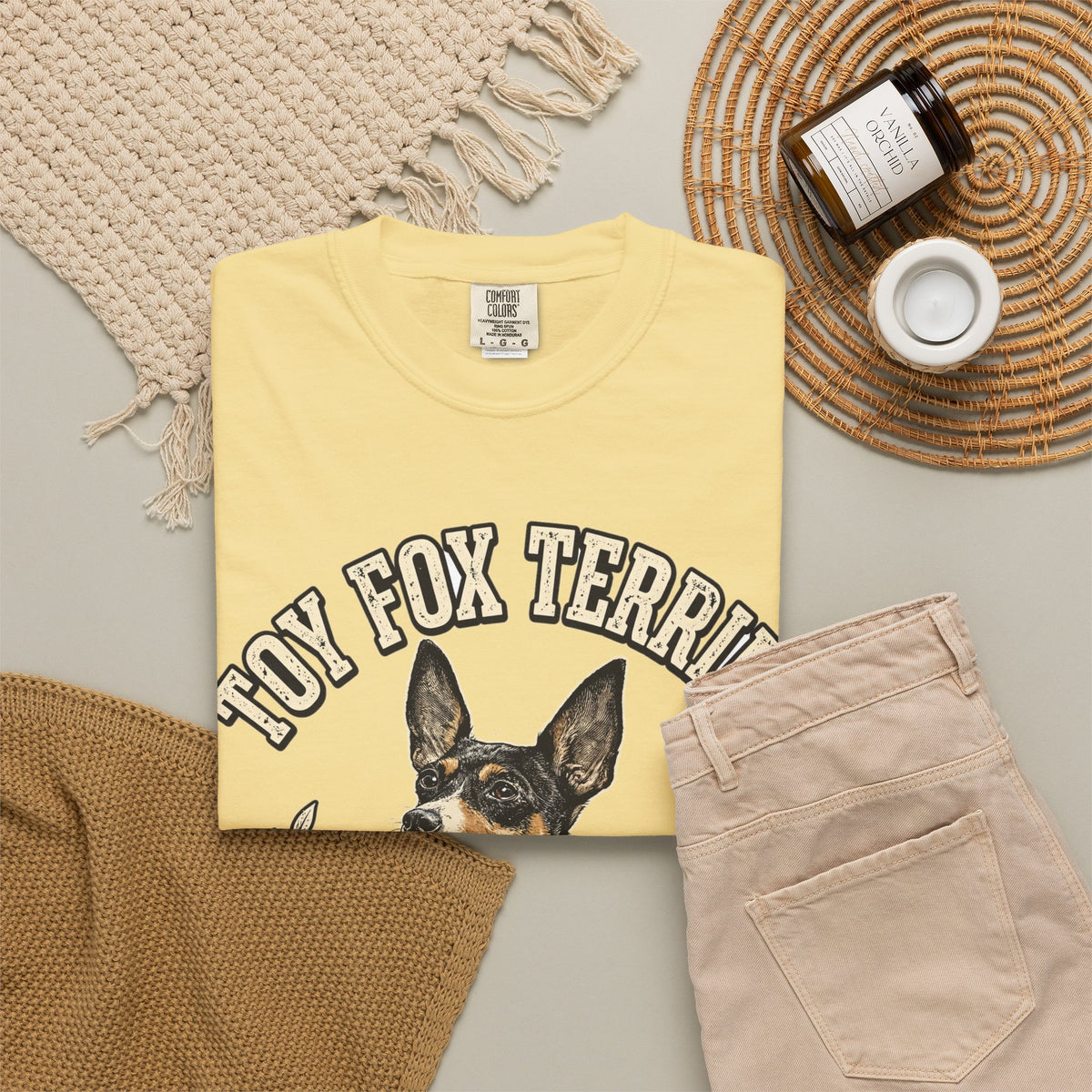 'Toy Tornado' Toy Fox Terrier T-Shirt — alternate view