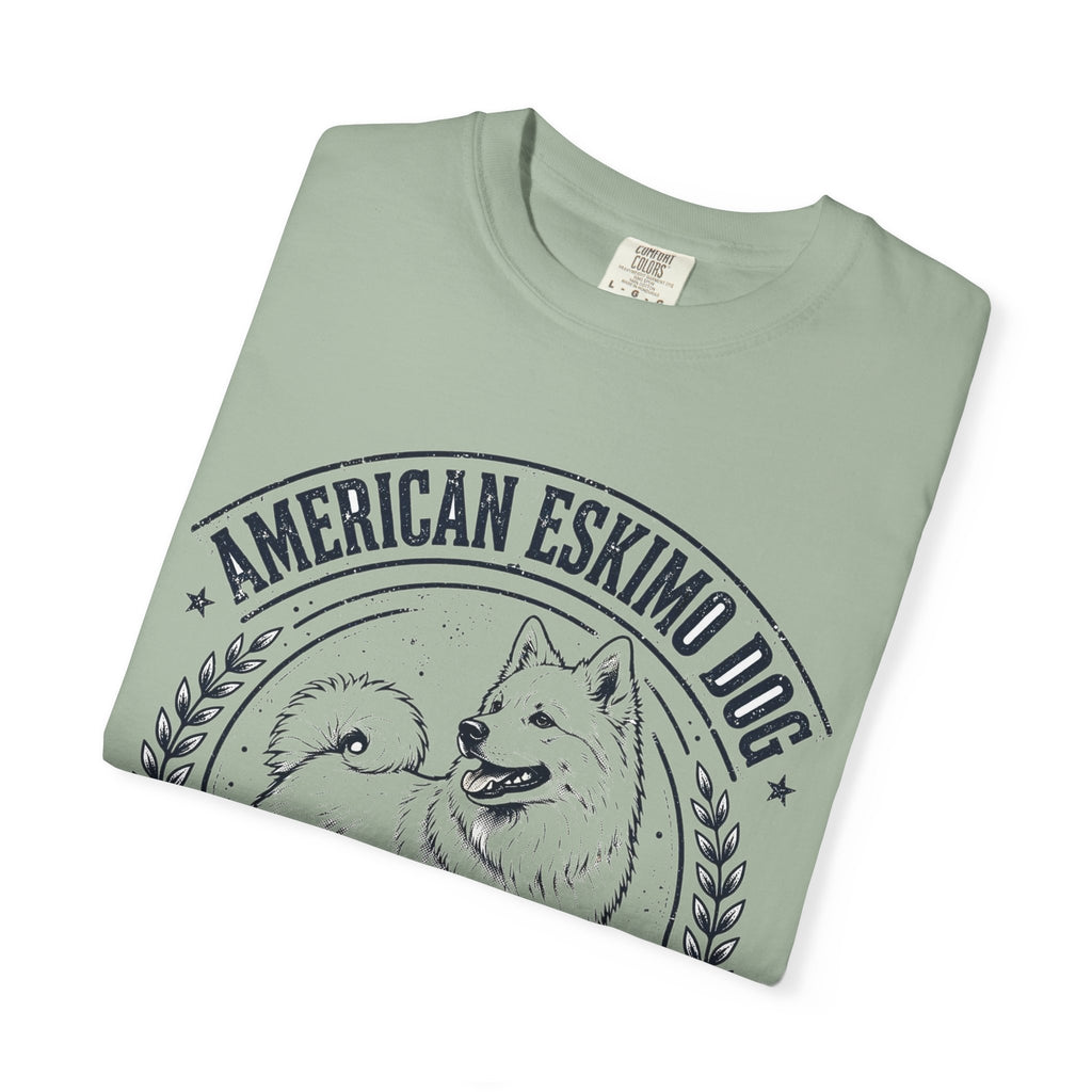 'Snowball Soul' American Eskimo Dog T-Shirt — alternate view