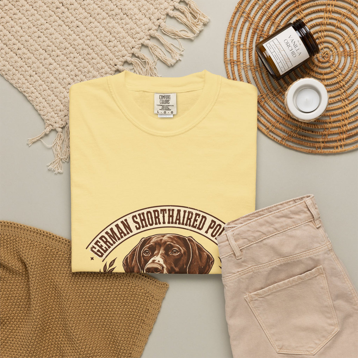'Roam Free German Shorthaired Pointer' German Shorthaired Pointer T-Shirt — alternate view