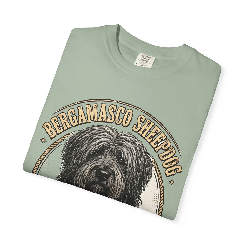 'Flock Star' Bergamasco Sheepdog T-Shirt — alternate view