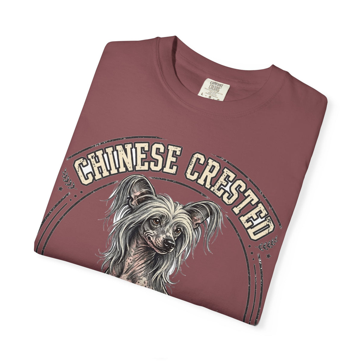 'Barely There' Chinese Crested T-Shirt — alternate view