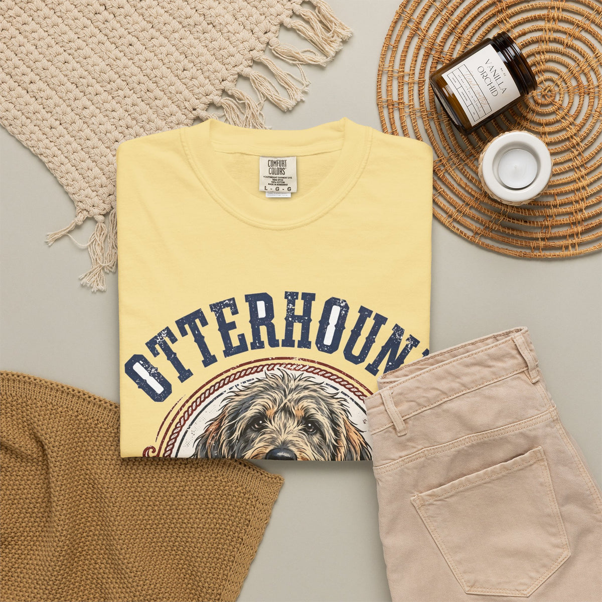 'Splash Zone' Otterhound T-Shirt — alternate view