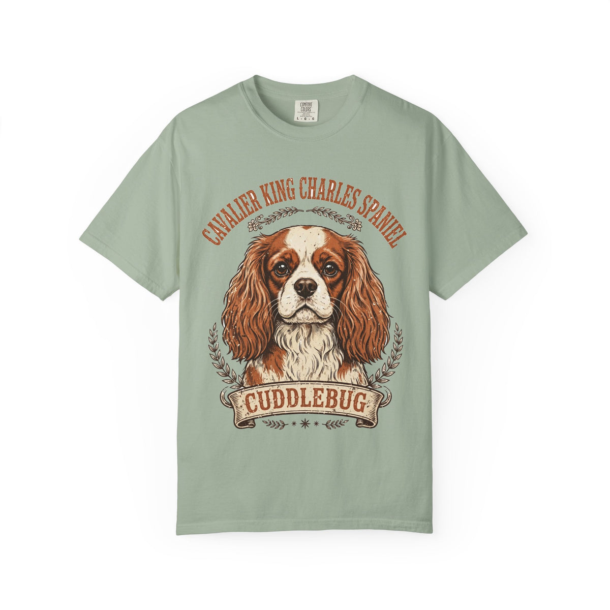 'Cuddlebug' Cavalier King Charles Spaniel T-Shirt — alternate view