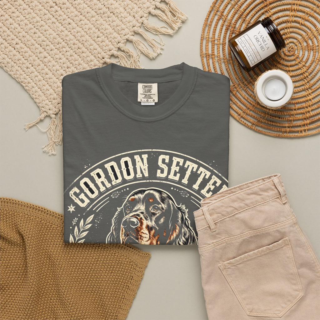 'Gordon Glamour' Gordon Setter T-Shirt — alternate view