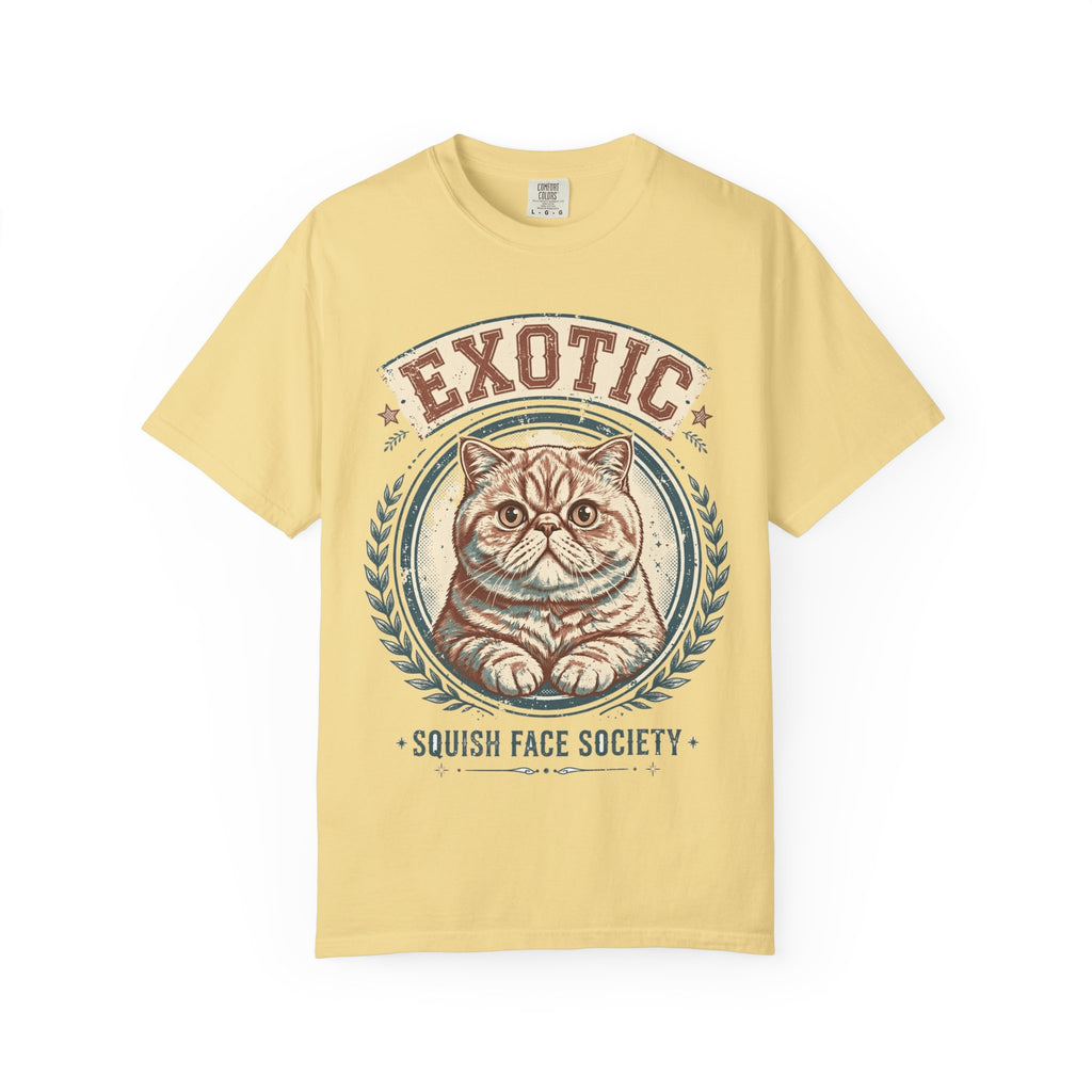 'Squish Face Society' Exotic Shorthair T-Shirt — alternate view