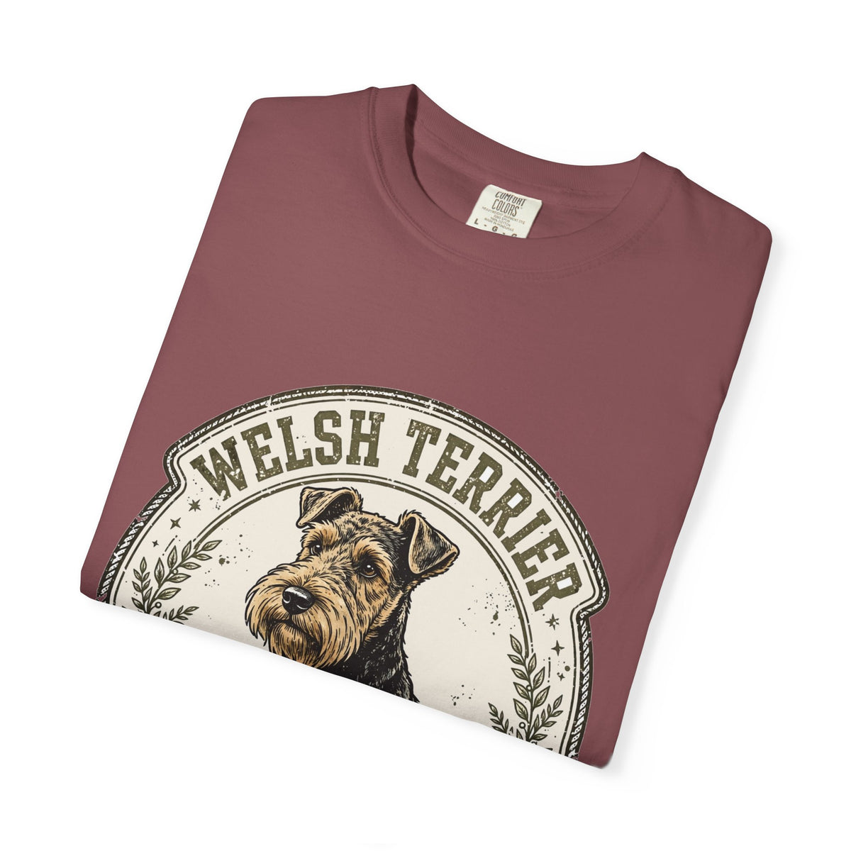 'Welsh Whirlwind' Welsh Terrier T-Shirt — alternate view
