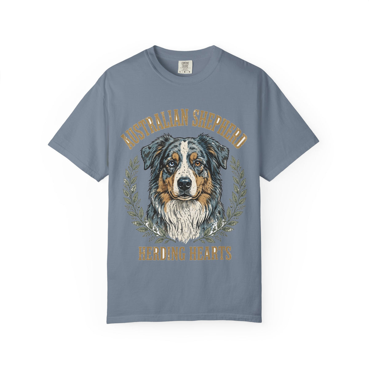 Australian Shepherd Herding Hearts Tee