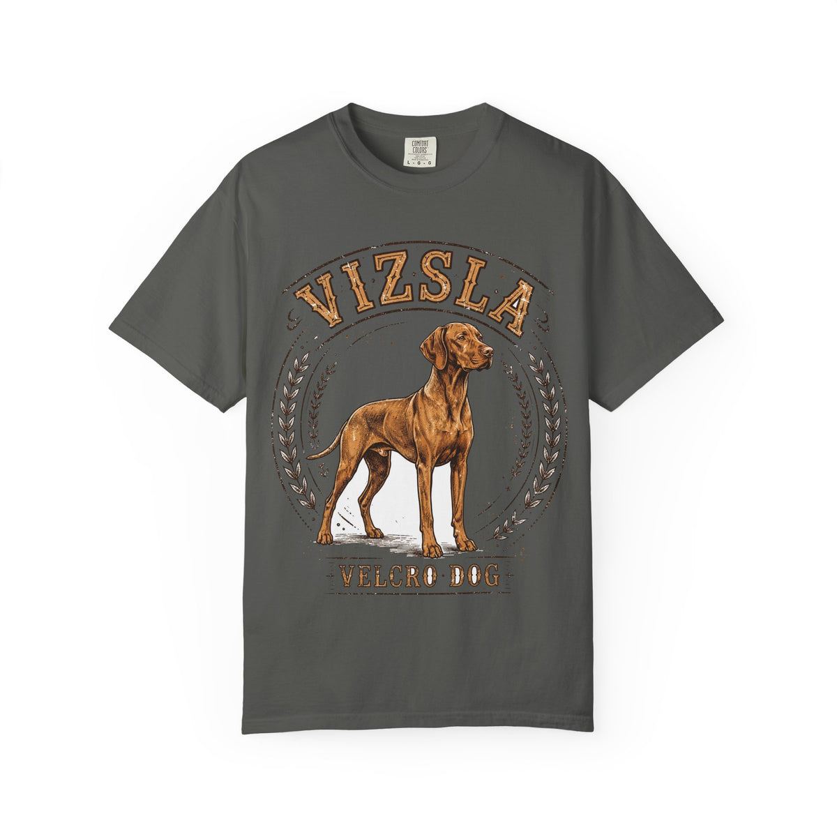 'Velcro Dog' Vizsla T-Shirt — alternate view