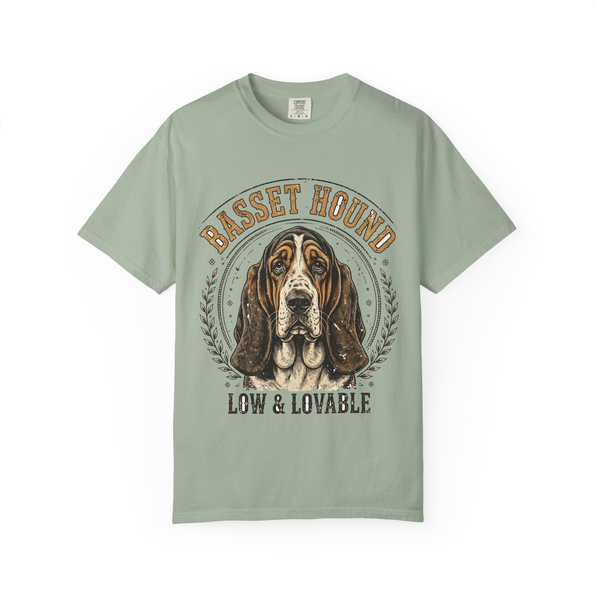 Basset Hound Low & Lovable Tee