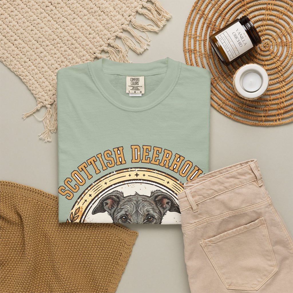 'Tall Softie' Scottish Deerhound T-Shirt — alternate view