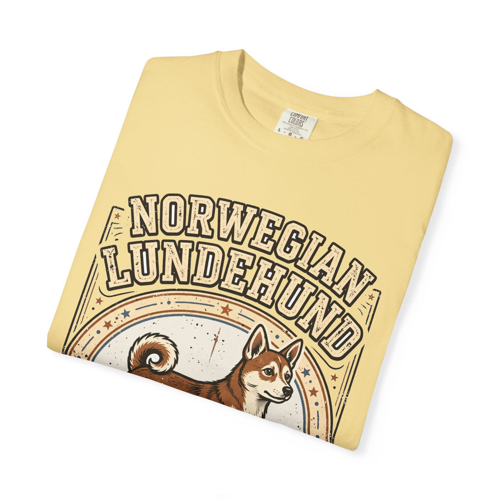 'Six-Toed Wonder' Norwegian Lundehund T-Shirt — alternate view