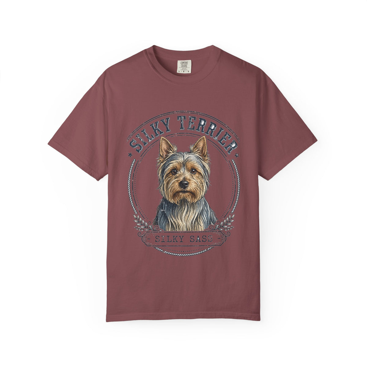 'Silky Sass' Silky Terrier T-Shirt — alternate view