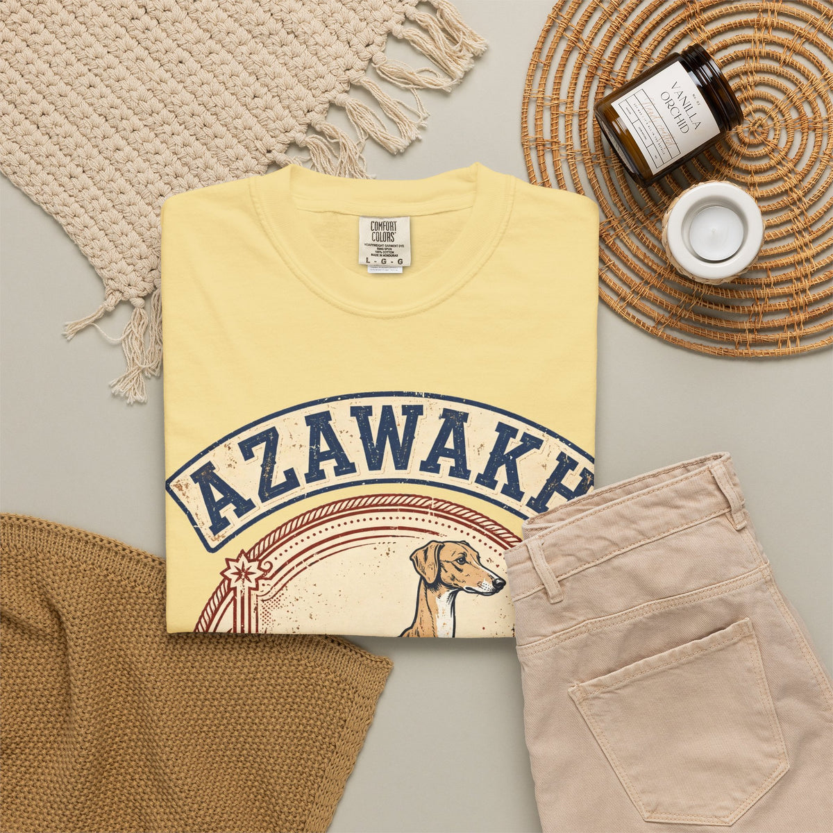 'Sahel Spirit' Azawakh T-Shirt — alternate view