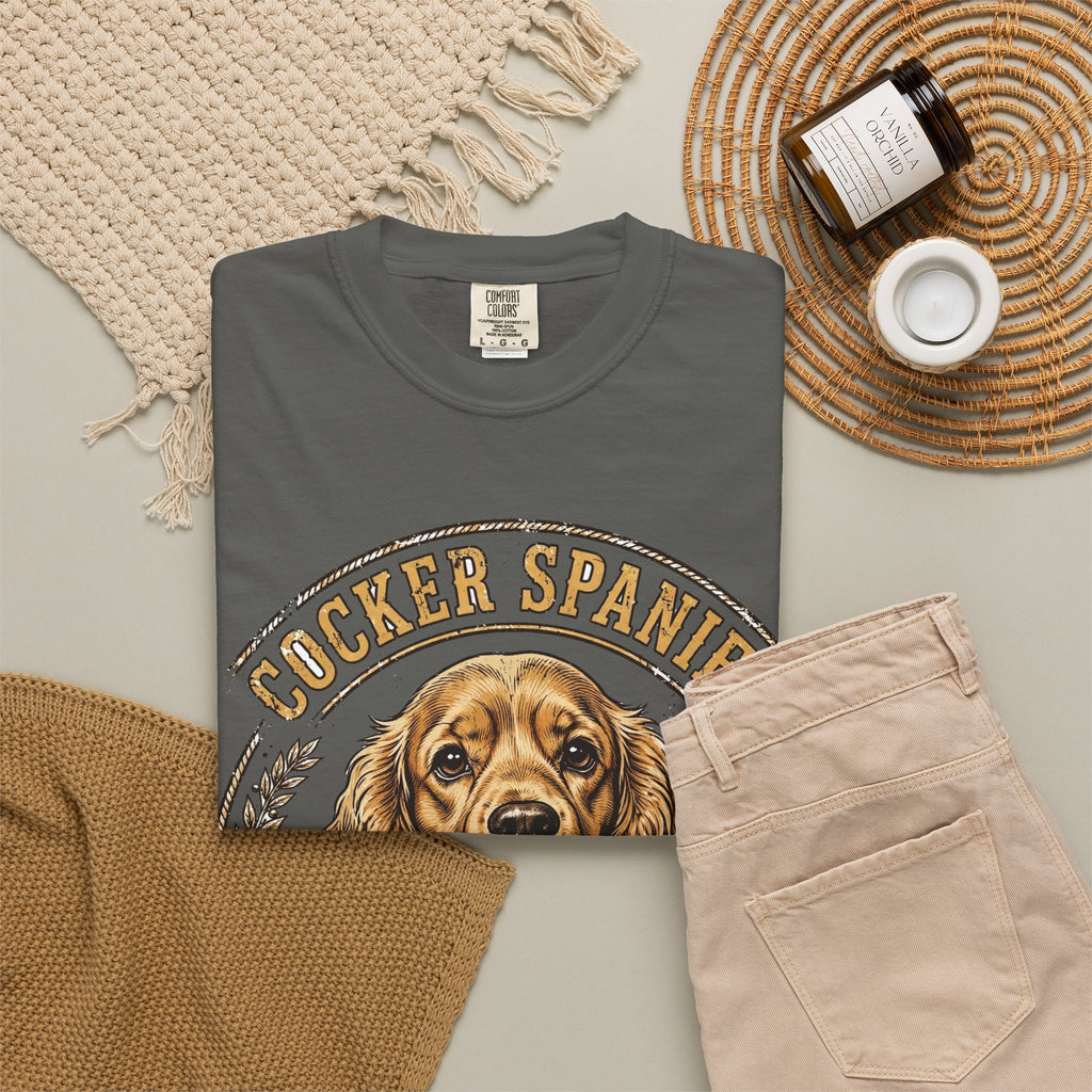 'Cocker Charm' Cocker Spaniel Cocker Charm T-Shirt — alternate view