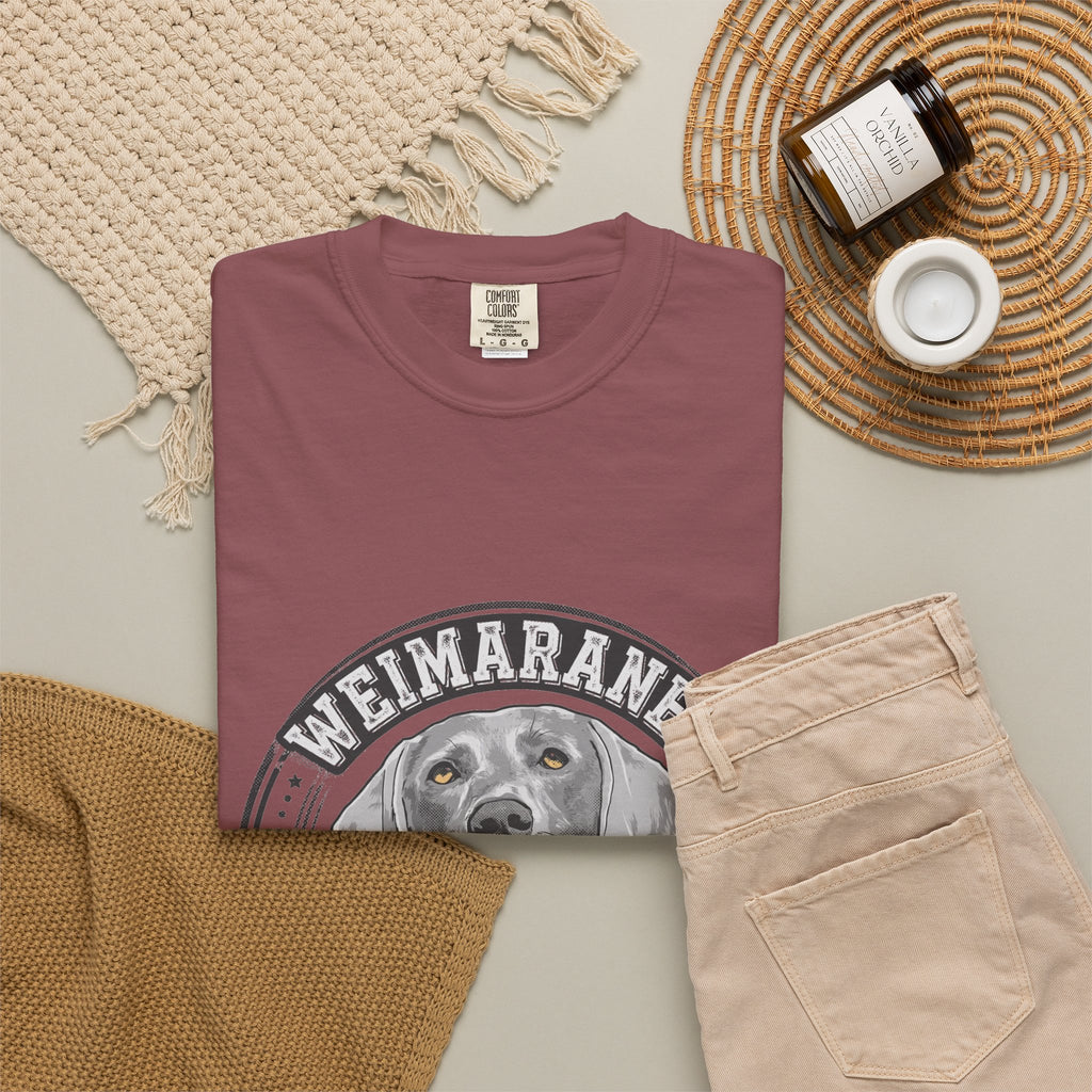 'Gray Ghost' Weimaraner T-Shirt — alternate view
