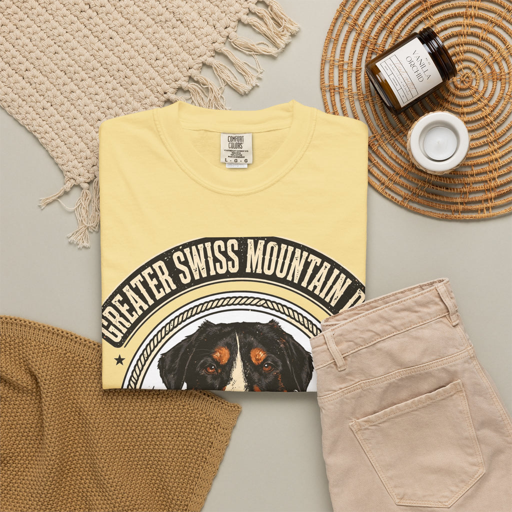'Swissy' Greater Swiss Mountain Dog T-Shirt — alternate view