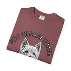 'Scruff Boss' West Highland Terrier T-Shirt — alternate view
