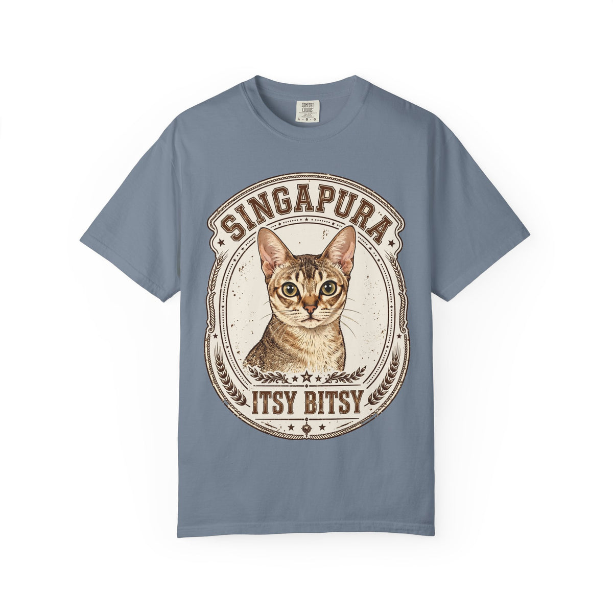 'Itsy Bitsy' Singapura Cat T-Shirt — alternate view