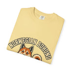 'Curly Tail' Norwegian Buhund T-Shirt — alternate view