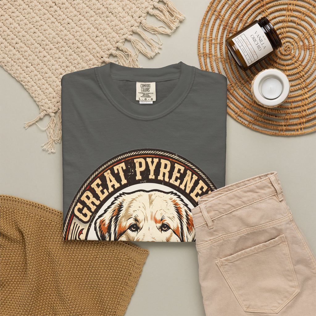 'Fluffy Guardian' Great Pyrenees T-Shirt — alternate view