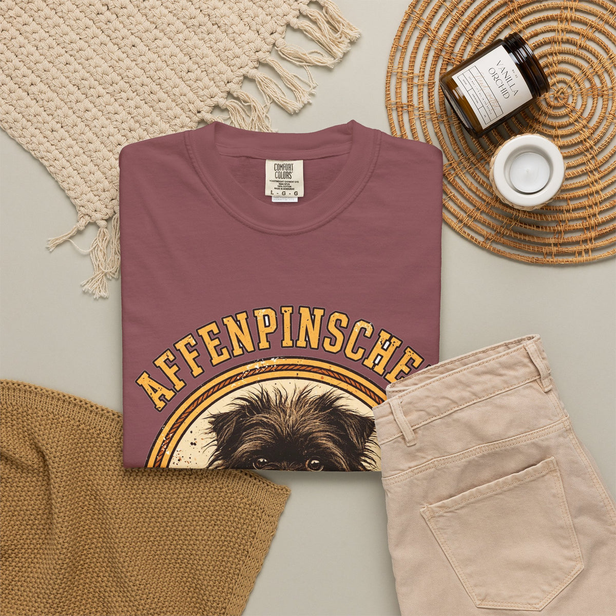 Affenpinscher Monkey Boss Tee